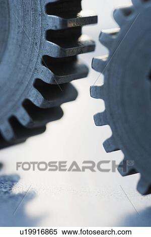 Close up of cog wheels View Large Photo Image Stock Photography - Close up of cog wheels. Fotosearch