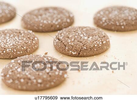 Close up of cookies on tray View Large Photo Image Stock Photo - Close up of cookies on tray. Fotosearch
