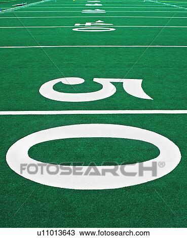 Close up of football field View Large Photo Image Stock Image - Close up of football field. Fotosearch