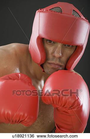 Close up of Hispanic male boxer View Large Photo Image Stock Photograph - Close up of Hispanic male boxer. Fotosearch