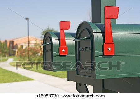 Close up of mailboxes View Large Photo Image Stock Image - Close up of mailboxes. Fotosearch