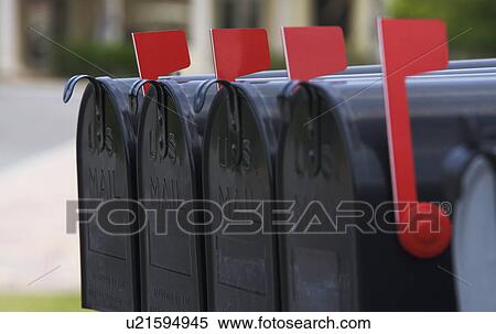 Close up of mailboxes View Large Photo Image Stock Photography - Close up of mailboxes. Fotosearch
