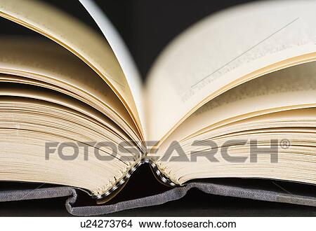Picture - Close up of open book. Fotosearch