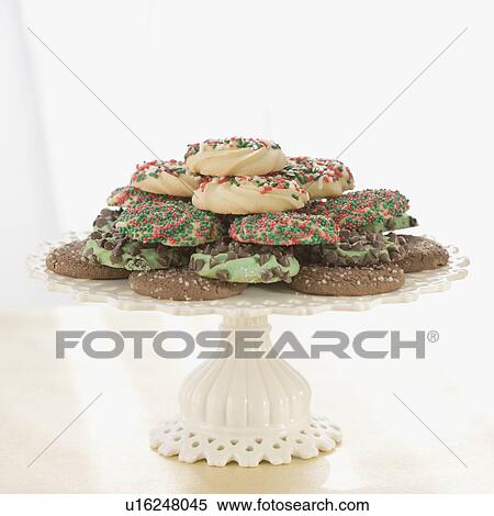 Close up of plate of cookies View Large Photo Image Stock Photography - Close up of plate of cookies. Fotosearch