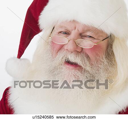 Close up of Santa Claus View Large Photo Image Stock Photography - Close up of Santa Claus. Fotosearch