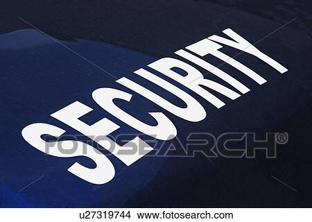 Close up of Security shirt View Large Photo Image Picture - Close up of Security shirt. Fotosearch