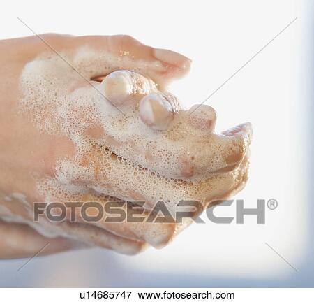 Close up of woman washing hands View Large Photo Image Stock Photo - Close up of woman washing hands. Fotosearch