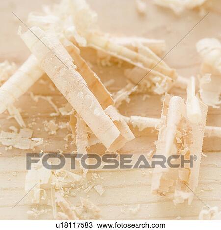 Close up of wood shavings View Large Photo Image Stock Image - Close up of wood shavings. Fotosearch
