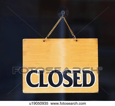 closed sign View Large Photo Image Stock Photography - closed sign. Fotosearch