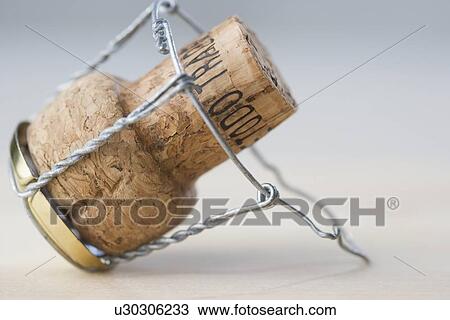 Closeup of cork with wire View Large Photo Image Stock Image - Closeup of cork with wire. Fotosearch