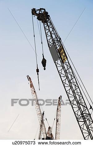 construction cranes View Large Photo Image Stock Image - construction cranes. Fotosearch