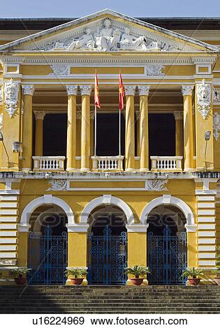 Stock Photo - Courthouse Ho Chi Minh City Saigon Vietnam. Fotosearch