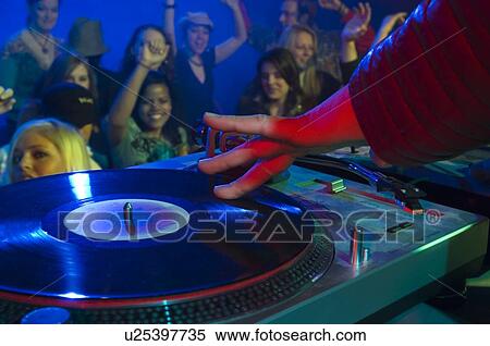 Crowd cheering for DJ View Large Photo Image Stock Photography - Crowd cheering for DJ. Fotosearch