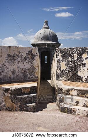 Detail of El Morro San Juan Puerto Rico View Large Photo Image Stock Image - Detail of El Morro San Juan Puerto Rico. Fotosearch