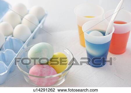 Easter egg coloring tools View Large Photo Image Stock Image - Easter egg coloring tools. Fotosearch