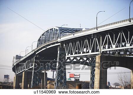Elevated urban roadway View Large Photo Image Stock Photo - Elevated urban roadway. Fotosearch