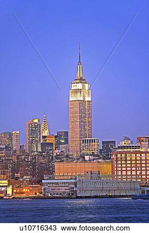 Empire State Building, New York City View Large Photo Image Stock Image - Empire State Building, New York City. Fotosearch