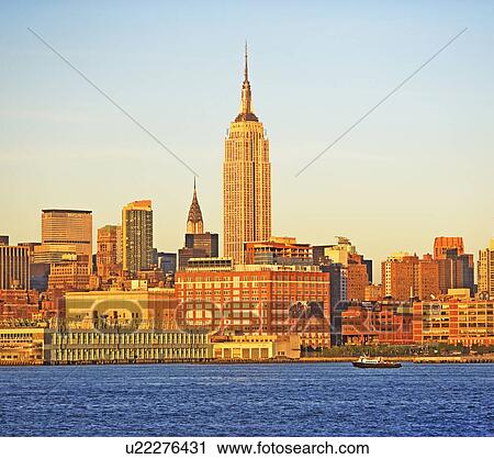 Empire State Building, New York City View Large Photo Image Stock Image - Empire State Building, New York City. Fotosearch