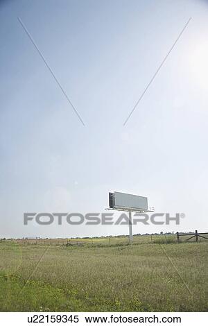 Stock Photography - Empty billboard. Fotosearch