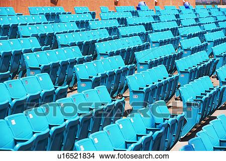 Empty outdoor arena seating View Large Photo Image Picture - Empty outdoor arena seating. Fotosearch