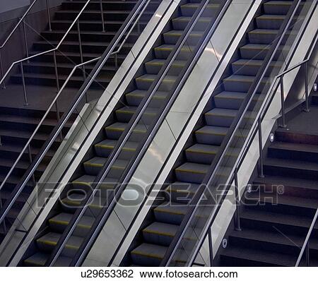 escalator View Large Photo Image Stock Image - escalator. Fotosearch