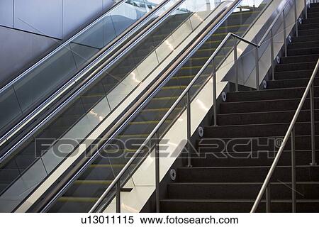 Stock Photography - escalator. Fotosearch