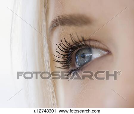 Extreme close up of woman’s eye View Large Photo Image Stock Image - Extreme close up of woman’s eye. Fotosearch