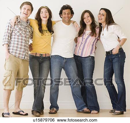 Friends hugging View Large Photo Image Stock Photograph - Friends hugging. Fotosearch