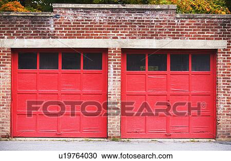 garage doors View Large Photo Image Stock Image - garage doors. Fotosearch