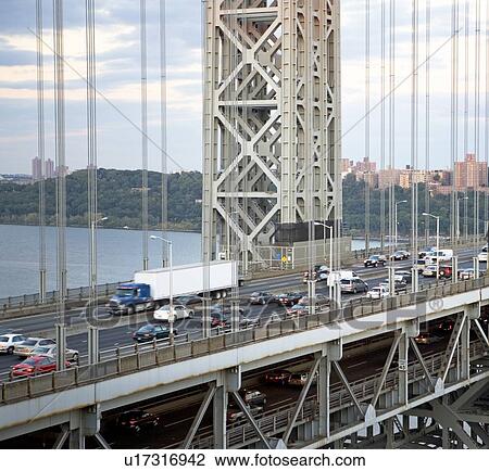 Stock Image - George Washington Bridge. Fotosearch