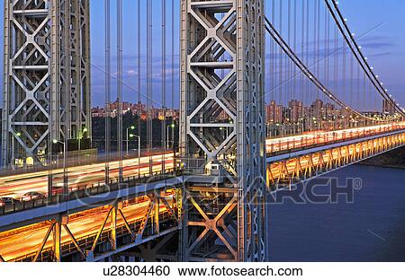 George Washington Bridge View Large Photo Image Stock Image - George Washington Bridge. Fotosearch