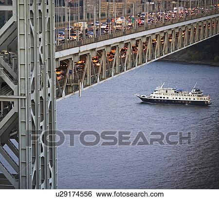 George Washington Bridge View Large Photo Image Stock Photograph - George Washington Bridge. Fotosearch