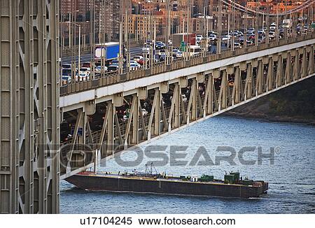 George Washington Bridge View Large Photo Image Stock Photography - George Washington Bridge. Fotosearch