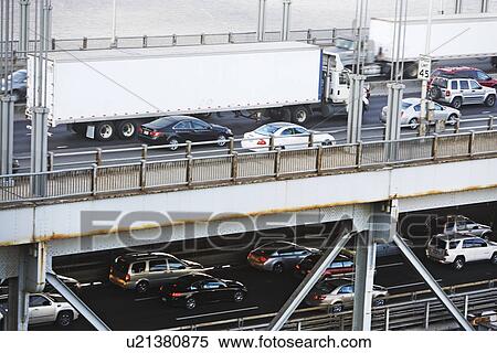 George Washington Bridge View Large Photo Image Stock Photography - George Washington Bridge. Fotosearch