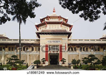 Stock Photo - History Museum Ho Chi Minh City Saigon Vietnam. Fotosearch