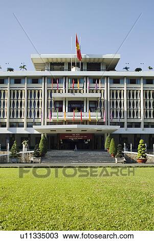 Ho Chi Minh City Reunification Palace Saigon Vietnam View Large Photo Image Stock Image - Ho Chi Minh City Reunification Palace Saigon Vietnam. Fotosearch