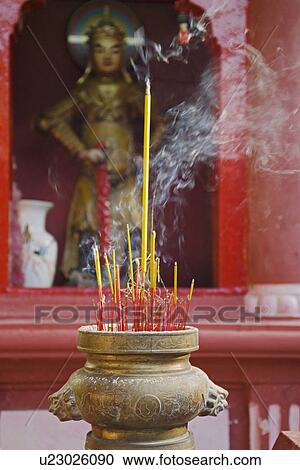Incense burning in the Ngoc Hoang Pagoda Ho Chi Minh City Vietnam View Large Photo Image Stock Image - Incense burning in the Ngoc Hoang Pagoda Ho Chi Minh City Vietnam. Fotosearch