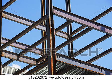Low angle view of construction site View Large Photo Image Stock Image - Low angle view of construction site. Fotosearch