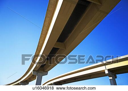Low angle view of raised roadway View Large Photo Image Stock Photo - Low angle view of raised roadway. Fotosearch