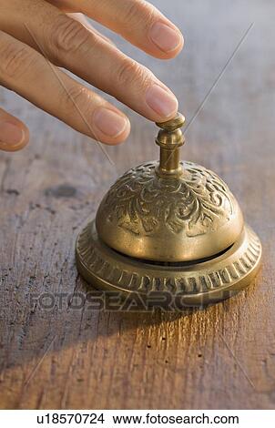 Man ringing service bell View Large Photo Image Picture - Man ringing service bell. Fotosearch