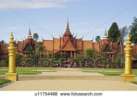 National Museum of Khmer Arts Phnom Penh Cambodia View Large Photo Image Stock Photo - National Museum of Khmer Arts Phnom Penh Cambodia. Fotosearch