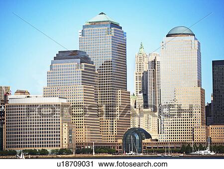Stock Image - New York City skyline. Fotosearch