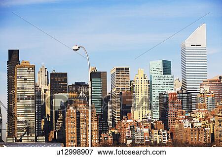 Stock Photo - New York City skyline. Fotosearch