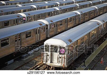 Stock Photo - New York City subway. Fotosearch
