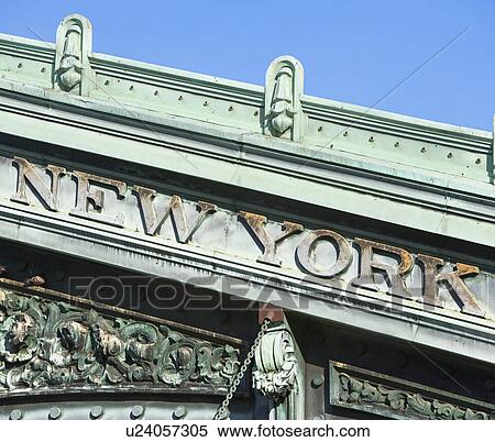 Old New York sign View Large Photo Image Stock Photography - Old New York sign. Fotosearch
