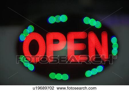 open sign View Large Photo Image Stock Image - open sign. Fotosearch