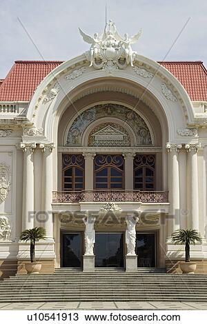 Stock Image - Opera House Ho Chi Minh City Saigon Vietnam. Fotosearch