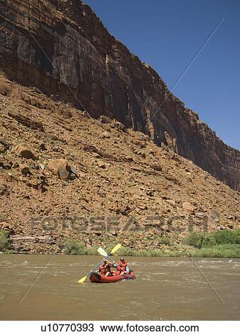 People paddling in raft View Large Photo Image Stock Image - People paddling in raft. Fotosearch