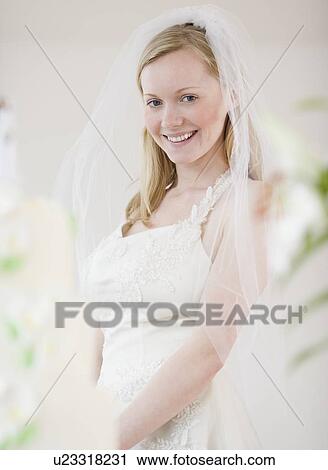 Portrait of bride View Large Photo Image Stock Image - Portrait of bride. Fotosearch