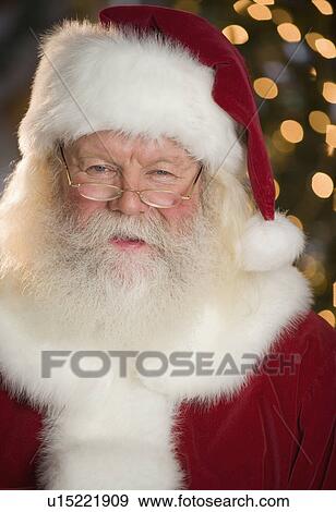 Stock Photo - Portrait of Santa Claus. Fotosearch